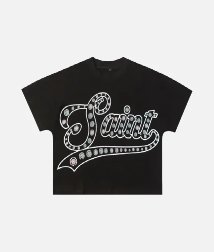 Billionaire Studios Casual Loose Tee Black